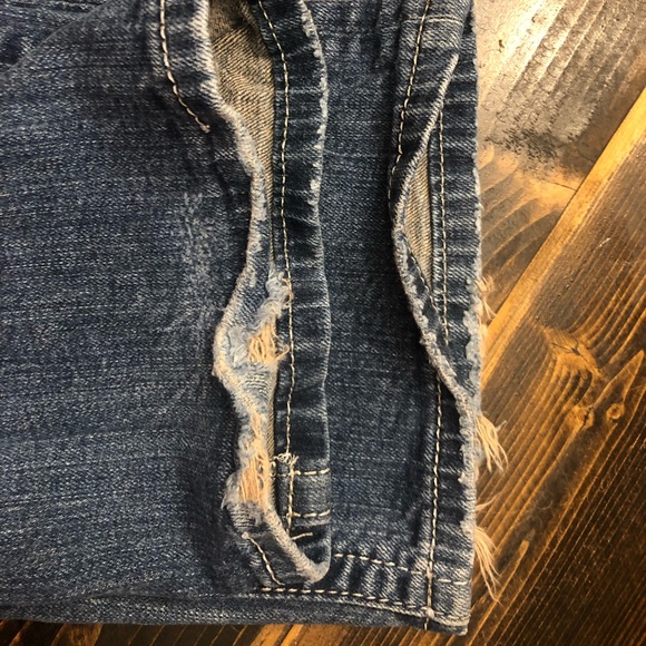 Miss Me Jeans Bling Rhinestones Crystal Studs Boot Cut JP5124B7 SZ 27 Inseam 34 - Picture 9 of 11